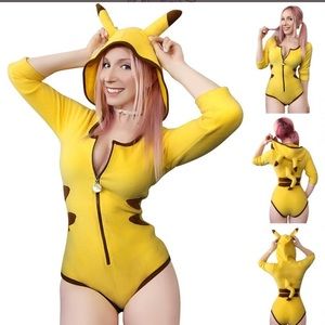 Little for Big Pikachu Onesie Bodysuit